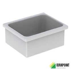 PILOZZO CM 50X40 - SERIE RUSCELLO BIANCO