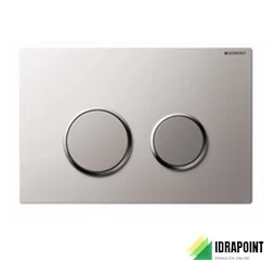 GEBERIT PLACCA SIGMA20 BIANCO - CROMO - BIANCO