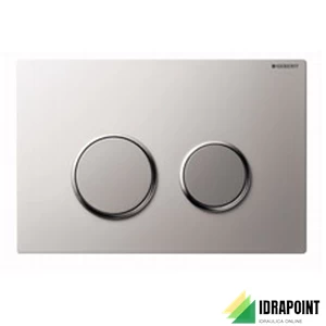 GEBERIT PLACCA SIGMA20 BIANCO - CROMO - BIANCO