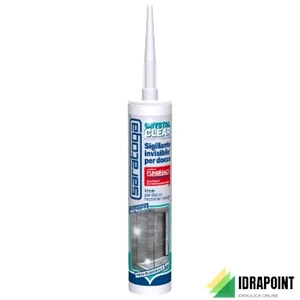 CARTUCCIA SILICONE CRYSTAL CLEAR PER DOCCE