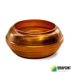 BORCHIA COPRICOLLARE RAME Ø 80 MM