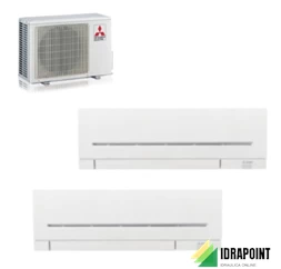 DUALSPLIT MXZ-2F53VF + 1 MSZ-AP25VGK + 1 MSZ-AP42VGK