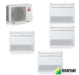 QUADRISPLIT MXZ-4F72VF + 4 MFZ-KJ25