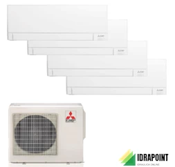 QUADRISPLIT MXZ-4F72VF + 4 MSZ-AY20VGKP