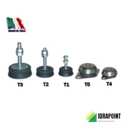 PIEDINO ANTIVIBRANTE PER UNITA' ESTERNE M8 T1