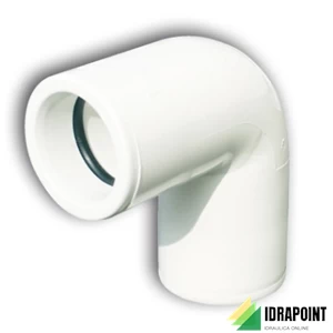 CURVA 90° PER TUBO SCARICO CONDENSA TCR21