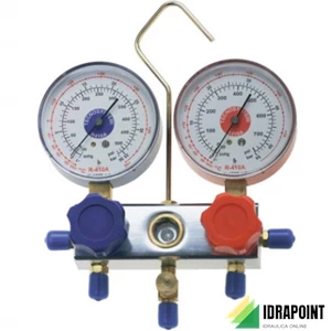 GRUPPO MANOMETRICO 2 VIE GAS R410A
