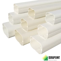 CANALINA PVC NEWLINE 72X64 MM T22