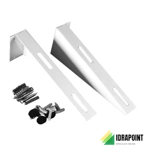 COPPIA MENSOLE DI FISSAGGIO LAVABO 140