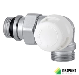 VALVOLA TERMOSTATICA DOPPIA SQUADRA Ø 1/2