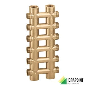 COLLETTORE COMPLANARE MONOBLOCCO Ø 3/4