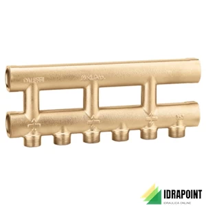 COLLETTORE COMPLANARE MONOBLOCCO Ø 3/4