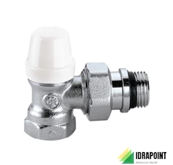 DETENTORE A SQUADRA CROMATO TUBO FERRO Ø 3/8