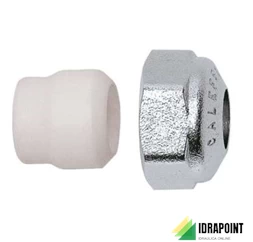 RACCORDO MECCANICO CR X TUBO RAME TENUTA PTFE Ø 23X18 MM