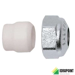 RACCORDO MECCANICO CR X TUBO RAME TENUTA PTFE Ø 23X18 MM