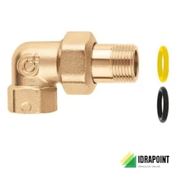 RACCORDO CURVO 3 PEZZI Ø 3/8