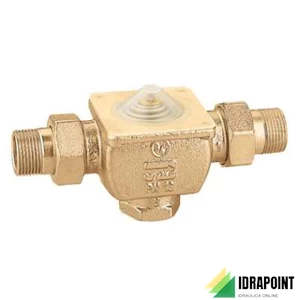 VALVOLA DI ZONA A PISTONE A 3 VIE Ø 3/4