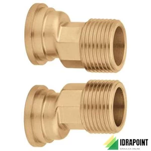 COPPIA RACCORDI ECCENTRICI Ø 1