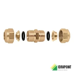 MANICOTTO TENUTA O-RING X TUBO RAME Ø 8 MM