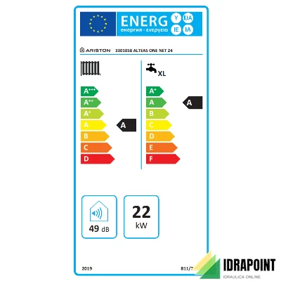 CALDAIA ALTEAS ONE NET 24 A METANO