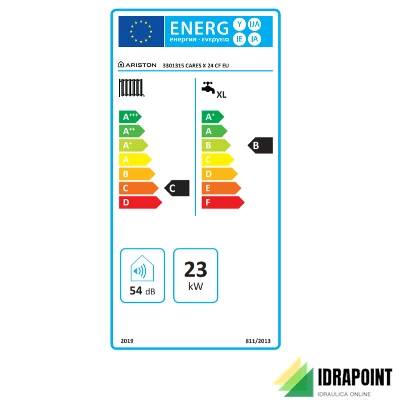 CALDAIA CARES X 24CF ERP CAMERA APERTA