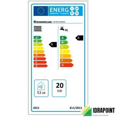 CALDAIA MURALE VICTRIX OMNIA A METANO/GPL