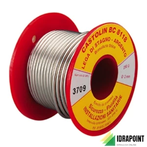 BOBINA SN/AG GR.250 CASTOLIN 8118
