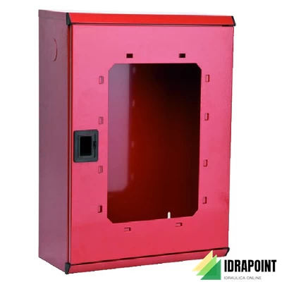 CASSETTA DA INTERNO/ESTERNO ROSSA PER IDRANTE DN 45