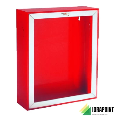 CASSETTA PARETE ANTINFORTUNI RAL 3000 X IDRANTE DN 45