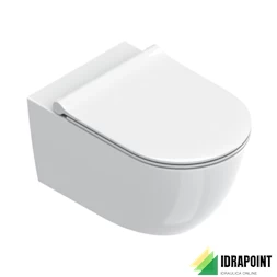 SFERA VASO SOSPESO S/BRIDA 55X35X28 CM BIANCO LUCIDO