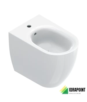 SFERA BIDET FILO PARETE 54,5X35X41 CM BIANCO LUCIDO