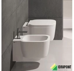 VASO SOSPESO SERIE CUBIKA BIANCO LUCIDO