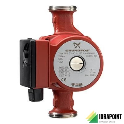 CIRCOLATORE UP 20-15N MONOFASE 220V INTERASSE 150 MM