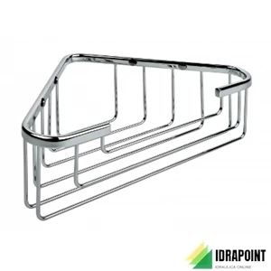 PORTA OGGETTI ANGOLARE VASCA/DOCCIA CROMO - SERIE BASIC