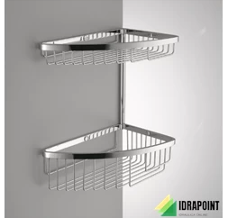 ANGOLIERA DOCCIA DOPPIA B9612 CROMATA