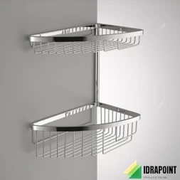 ANGOLIERA DOCCIA DOPPIA B9612 CROMATA