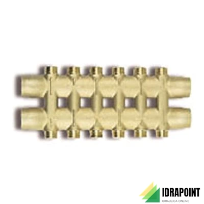 COLLETTORE COMPLANARE OTTONE - Ø 1