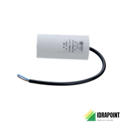 CONDENSATORE CON CAVETTO BIPOLARE 25 µF - 450 V