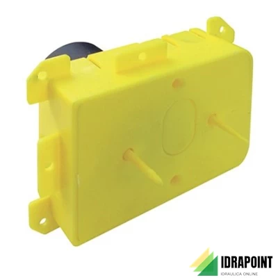 CONTROPRESA AIR Ø 50 MM DA INCASSO CON RACCORDO DRITTO