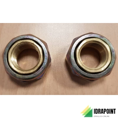 COPPIA BOCCHETTONI PER POMPE Ø 1