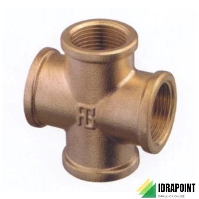 CROCE IN OTTONE GIALLO Ø 1