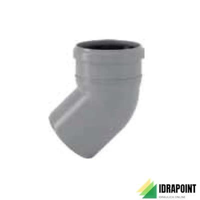 CURVA A 45° INNESTO HTB Ø 40 MM