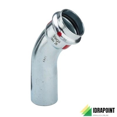 CURVA A 45° MF ZINCATA PRESTABO Ø 88,9 MM