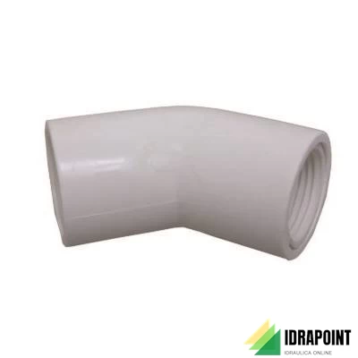 CURVA A 45° PER TUBO SCARICO CONDENSA IN PVC Ø 20 MM