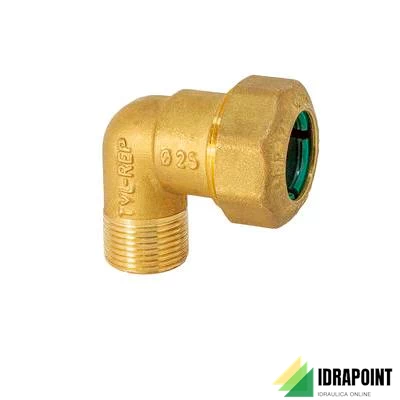 CURVA OTTONE FP X TUBO PE Ø 63X2