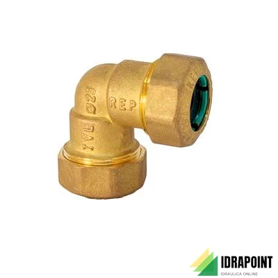 CURVA OTTONE PP X TUBO PE Ø 63X63 MM