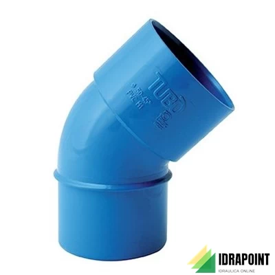 CURVA PVC 45° MF Ø 50 MM PIIXC