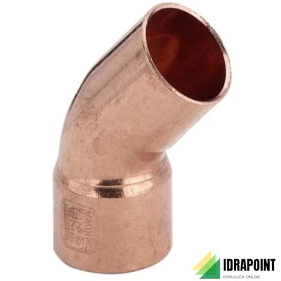 CURVA RAME A 45 MF Ø 22 MM 95040