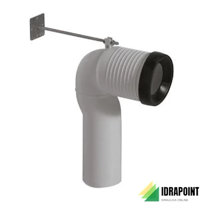 CURVA TECNICA PER SCARICO A PAVIMENTO