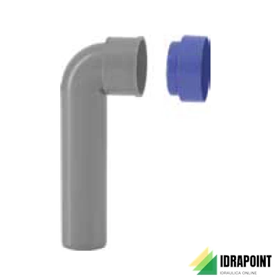 CURVA TECNICA PROLUNGATA INNESTO HTSW Ø 40X46 MM